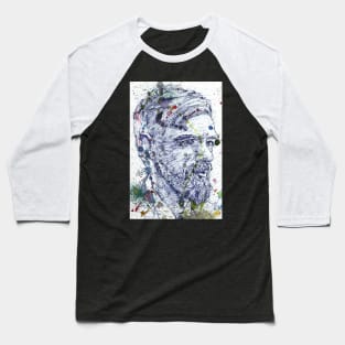 D. H LAWRENCE watercolor and ink portrait.1 Baseball T-Shirt